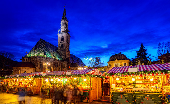 Tour mercatini di Natale Merano e Bolzano