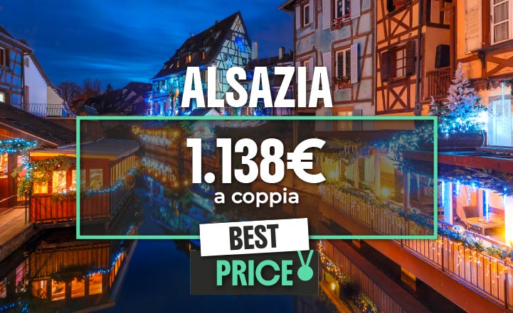 Mercatini di Natale Colmar, Strasburgo e Alsazia